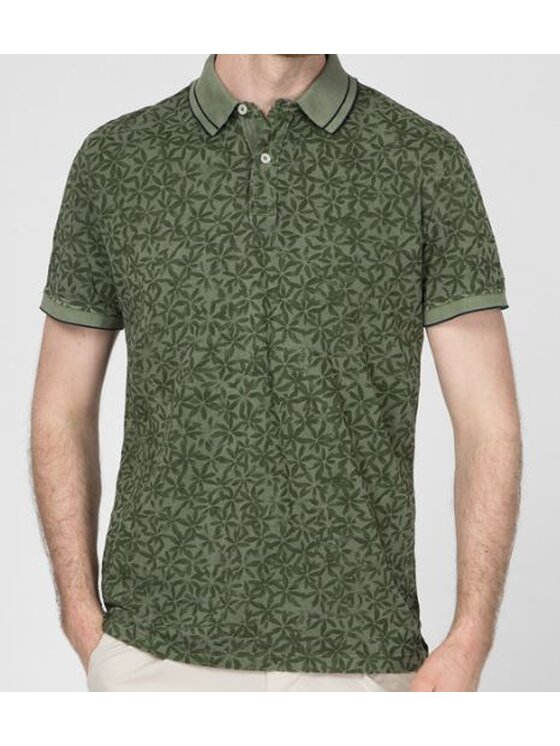 Pepe Jeans Pepe Jeans Polokošile PM541422 734 Khaki Slim Fit