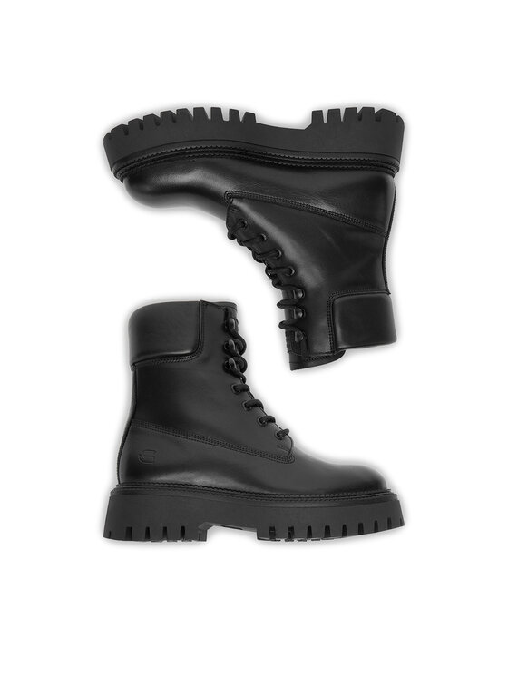 G-Star Raw G-Star Raw Schnürstiefeletten EO-AYSE-8093-25 Schwarz