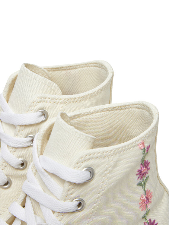 Converse Converse Teniși Chuck Taylor All Star Florals A11774C Écru