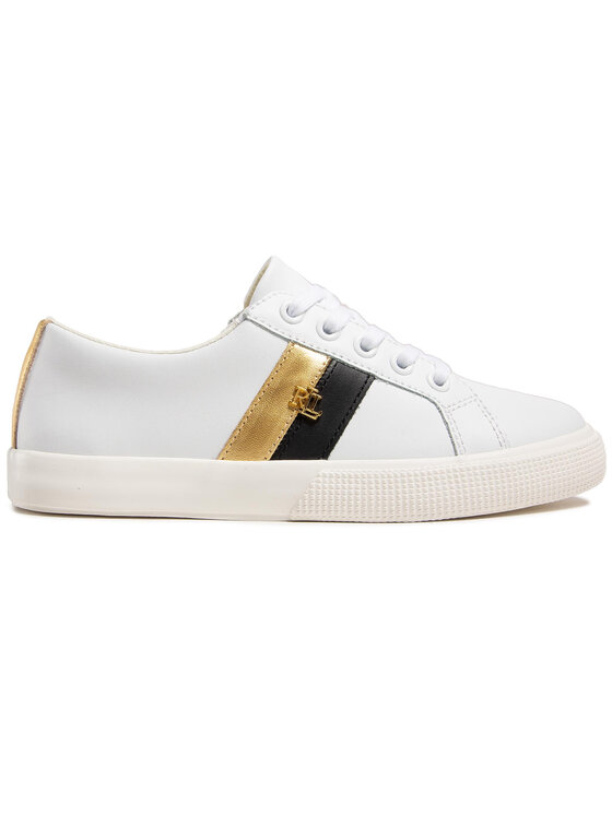 LAUREN RALPH LAUREN Lauren Ralph Lauren Sneakersy Janson II Sk Vlc 802828027002 Biały
