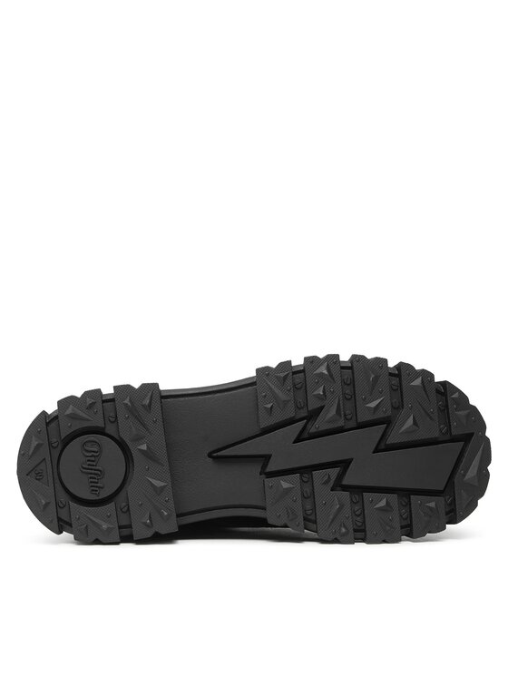 Buffalo Buffalo Μποτάκια Aspha Zip 1622070 Μαύρο