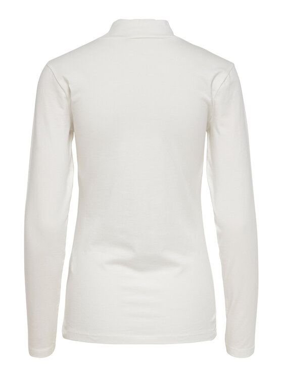 JDY JDY Dolčevita 15165633 Bijela Slim Fit