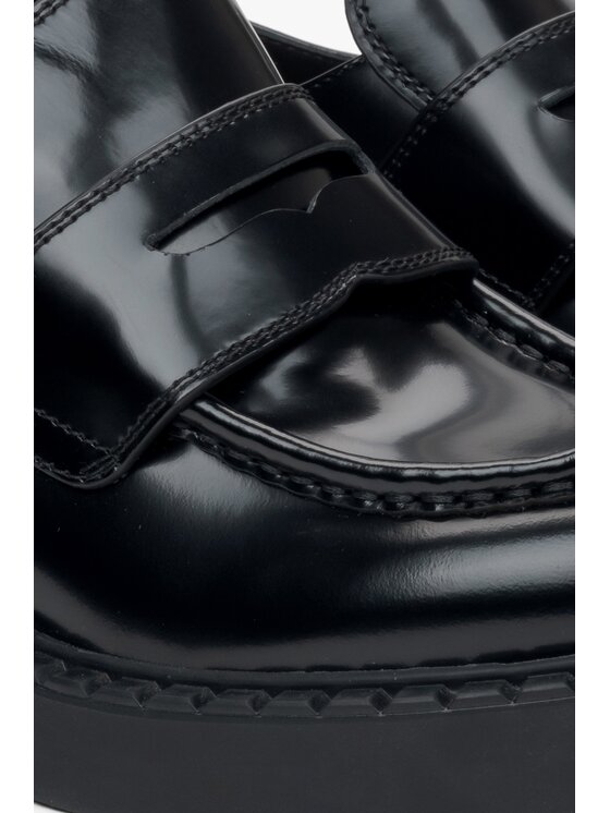 Estro Estro Μοκασίνια ER00115909 Μαύρο