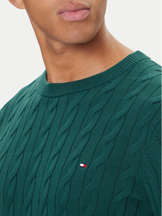 Tommy Hilfiger Tommy Hilfiger Maglione MW0MW33132 Verde Regular Fit