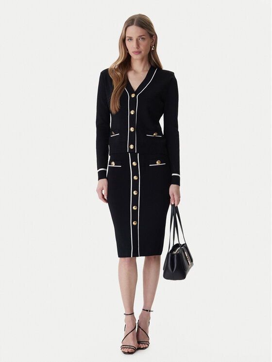 Marciano Guess Marciano Guess Кардиган 6RGR02 5905Z Черен Classic Fit