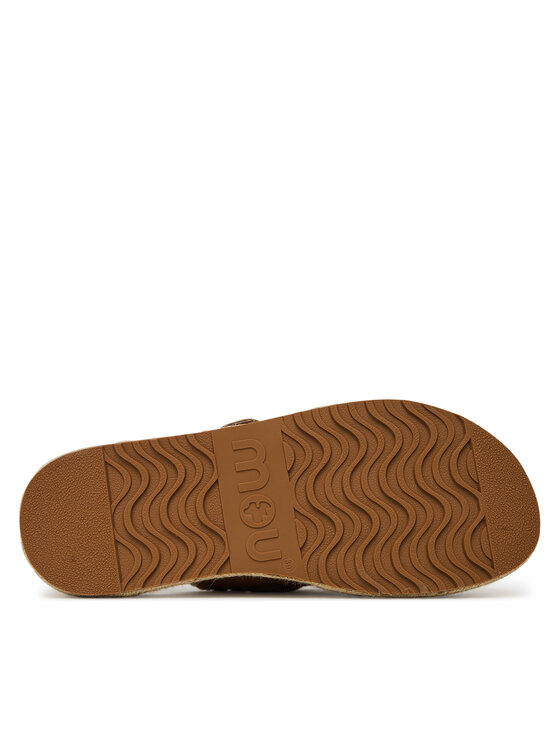 Mou Mou Espadrile Jute clog plain MU.SW641000A Rjava