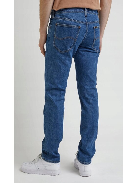 Lee Lee Jeansy Daren Zip Fly Niebieski Regular Fit
