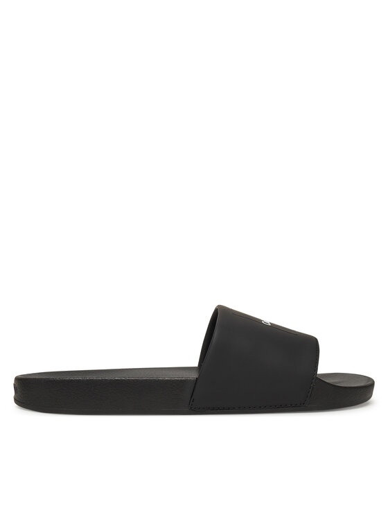 Şlapi Calvin Klein Bărbați, Mărimea: 43, Negru, Pool Slide W/ Ck Square HM0HM01754