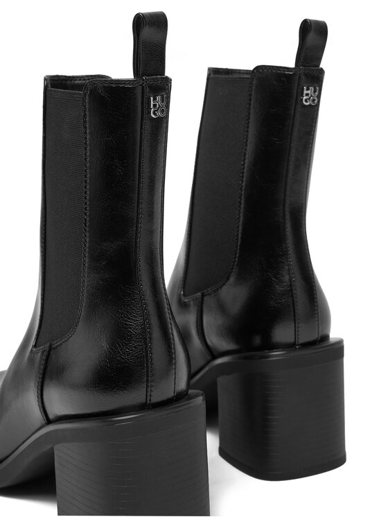 HUGO HUGO Īsie zābaki Nalie 50552697 Melns