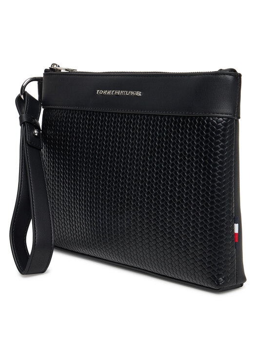 Tommy Hilfiger Tommy Hilfiger Мъжка чантичка Woven Pouch AM0AM13804 Черен