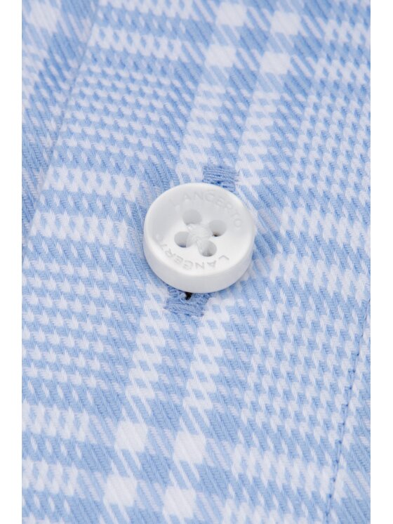 Lancerto Lancerto Koszula Ramona 2 KO073120000024 Błękitny Slim Fit