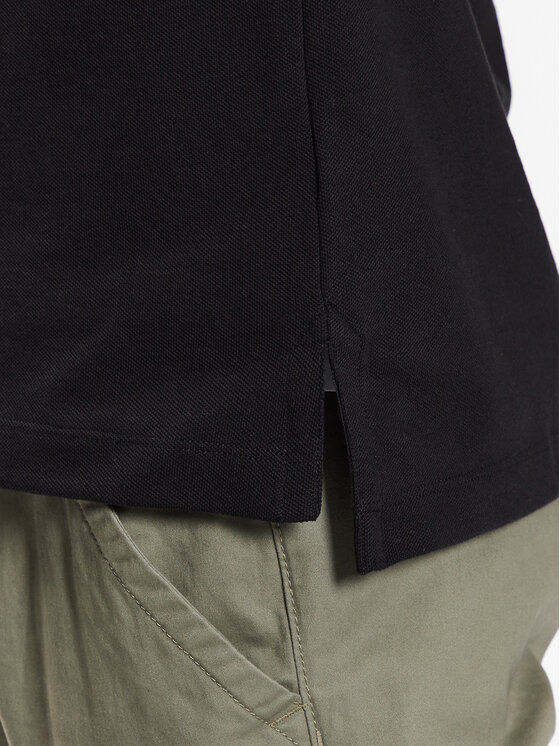 Geox Geox Polo Piquet M3510A-T2649 F9000 Crna Regular Fit