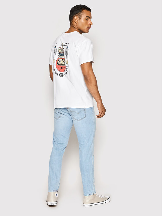 T-shirt Daruma Tample AK016-01-G002 Bianco Regular...