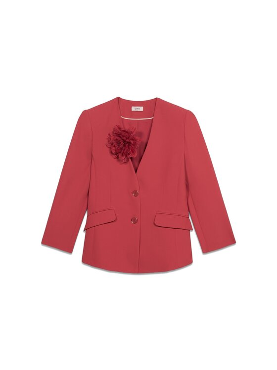 Oltre Oltre Giacca outdoor Q761R104519N006 Rosso Slim Fit