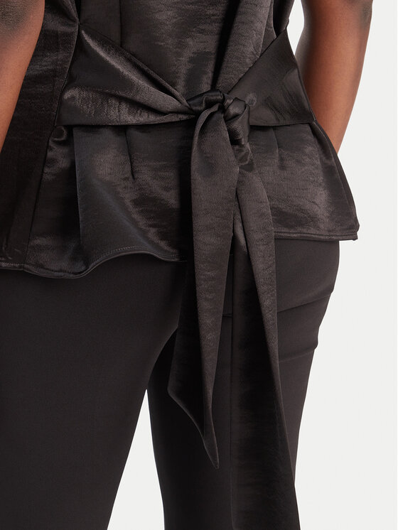 Guess Guess Блуза W6RH19 W2612 Черен Regular Fit