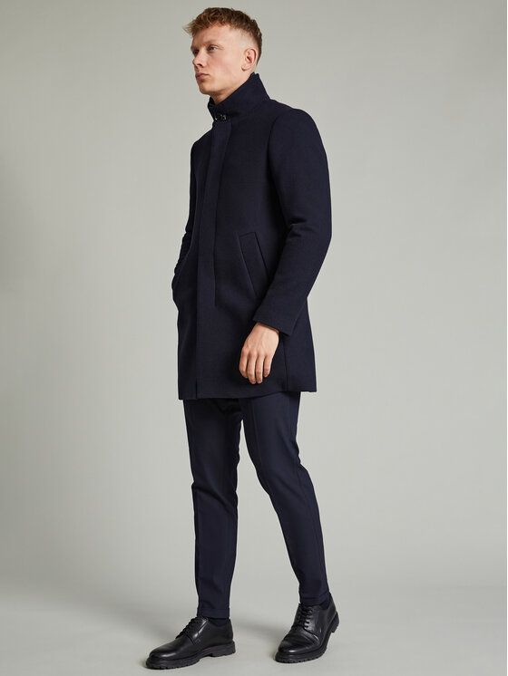 Matinique Matinique Vuneni kaput 30203845 Tamnoplava Regular Fit