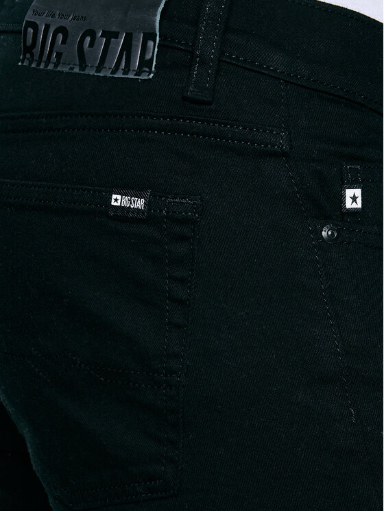 BIG STAR BIG STAR Jeansy TERRY Czarny Slim Fit
