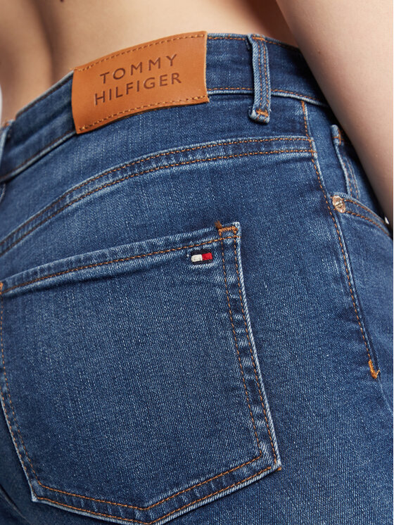 Tommy Hilfiger Tommy Hilfiger Jeansy WW0WW37498 Niebieski Bootcut Fit