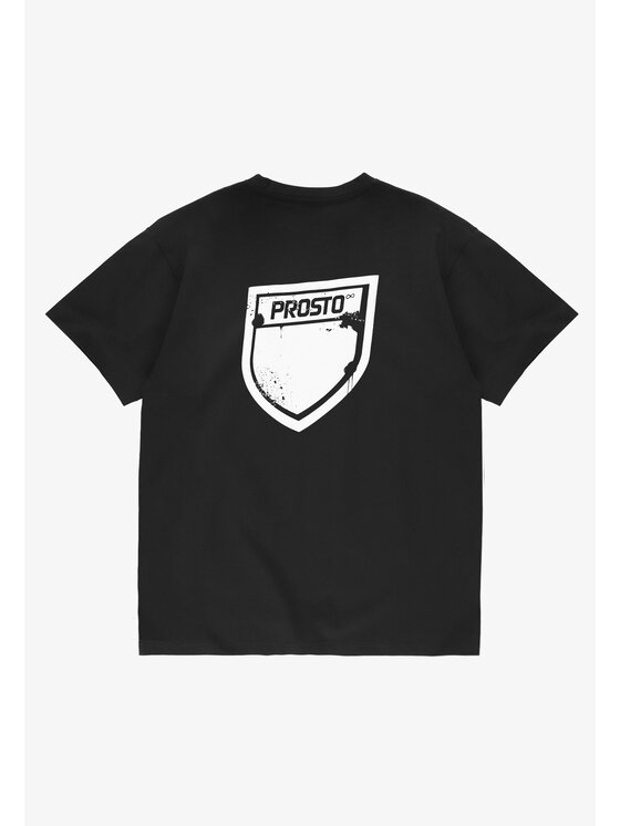 PROSTO. PROSTO. T-Shirt Splash Shield KL261MTEE1093 Czarny Relaxed Fit