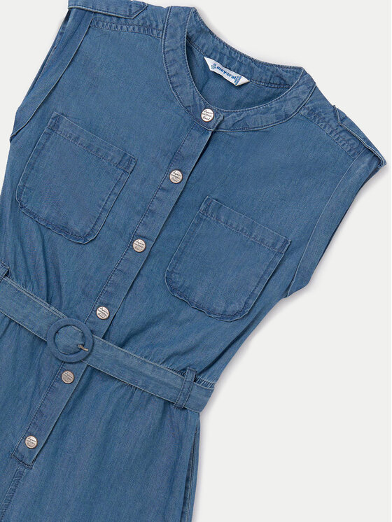 Mayoral Mayoral Jumpsuit 6858 Blu Regular Fit