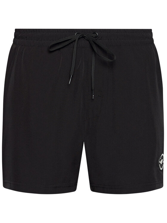 4F 4F Szorty kąpielowe H4L21-SKMT001 Czarny Regular Fit