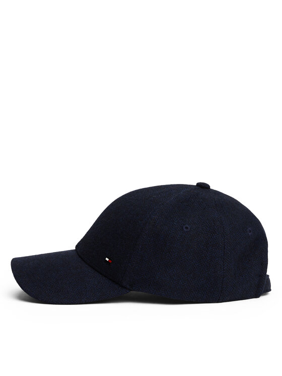 Tommy Hilfiger Tommy Hilfiger Baseball sapka Th Flag Herringbone 6 Panel Cap AM0AM13784 Sötétkék