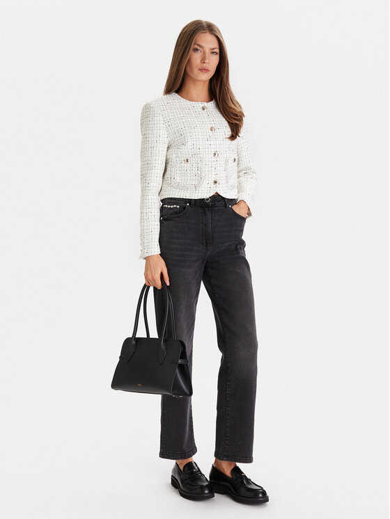Morgan Morgan Sakko 252-VGABY Écru Slim Fit