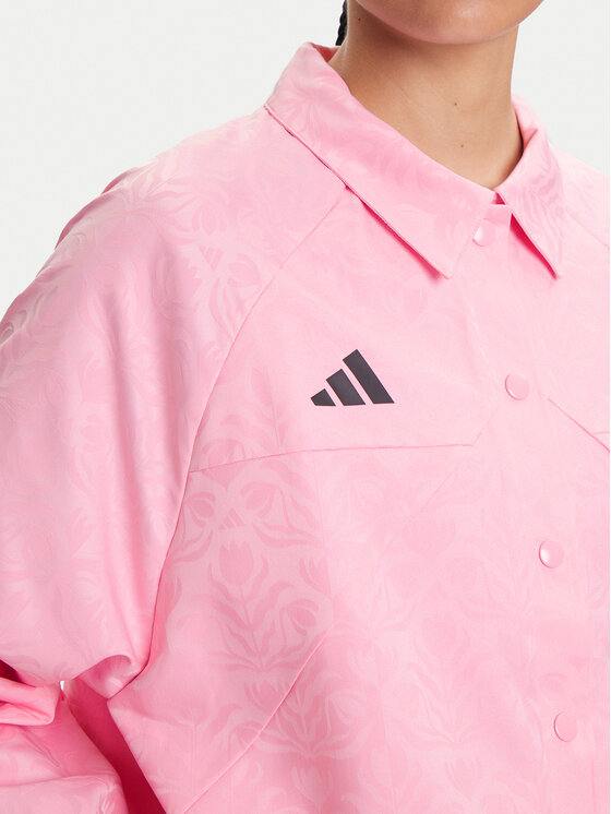 adidas adidas Átmeneti kabát Tiro x Common Goal Coaches JL7648 Rózsaszín Loose Fit