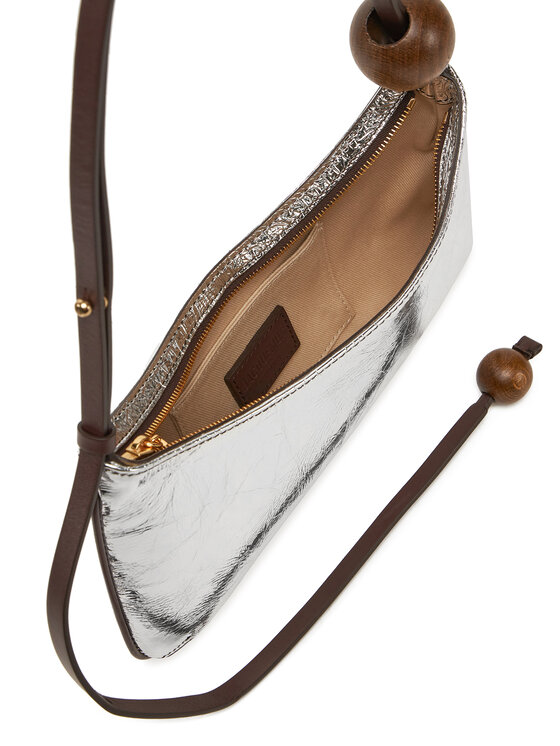 JACQUEMUS JACQUEMUS Borsetta Le Bisou Perle 24H231BA057-3192 Argento