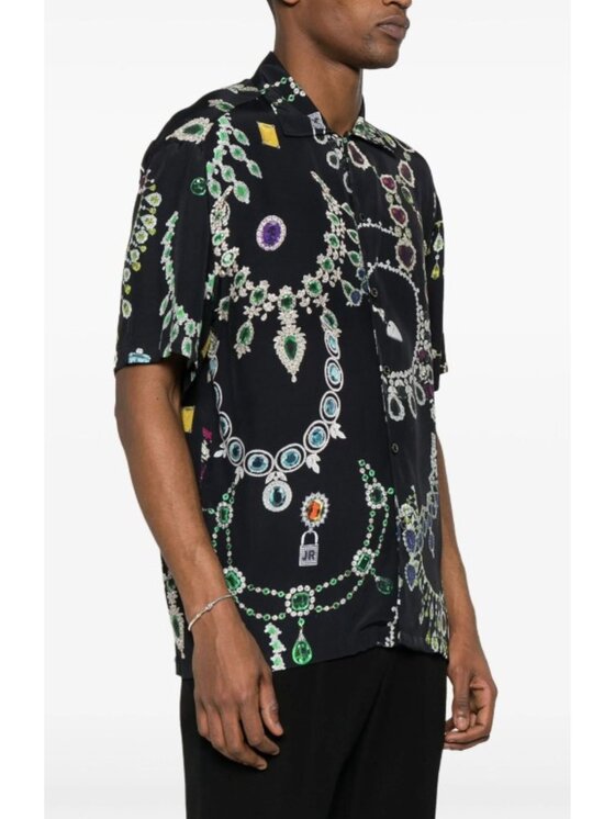 John Richmond John Richmond T-shirt T-shirt da uomo John Richmond Nero Regular Fit