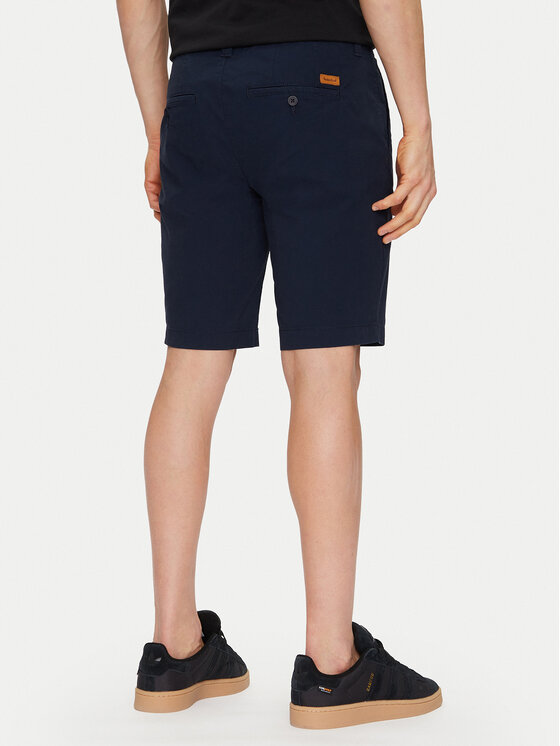 Timberland Timberland Szorty materiałowe TB0A5U2K Granatowy Regular Fit