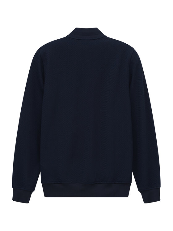 Bugatti Bugatti Sweatshirt 8750-15171E Dunkelblau Regular Fit