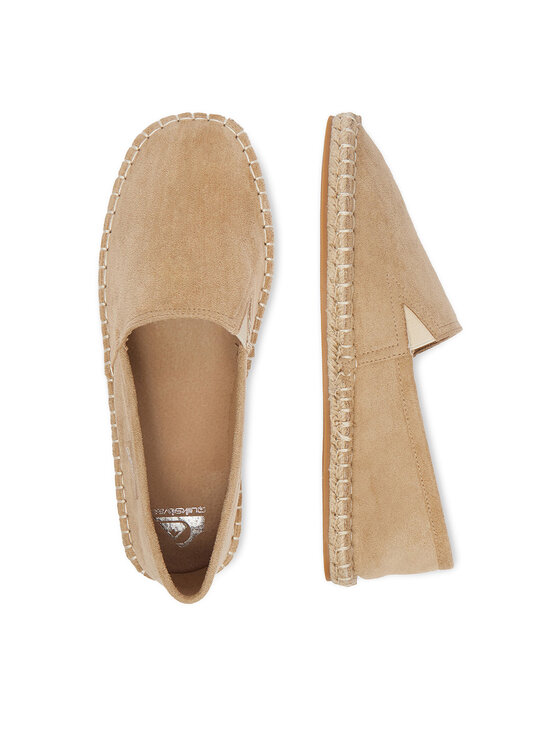 Quiksilver Quiksilver Espadryle EOHP-BARREL-01 Beżowy