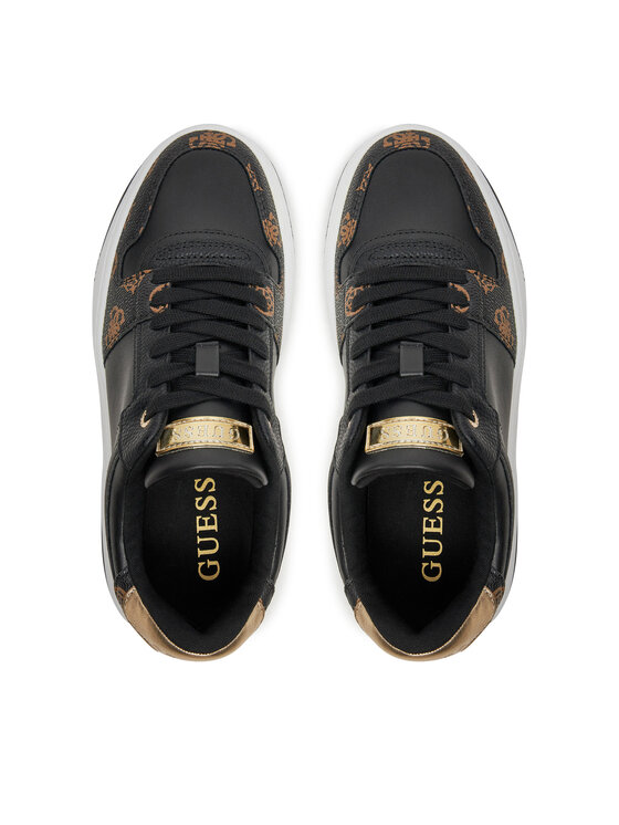 Guess Guess Tenisice Marlew FLTQNZ FAL12 Crna