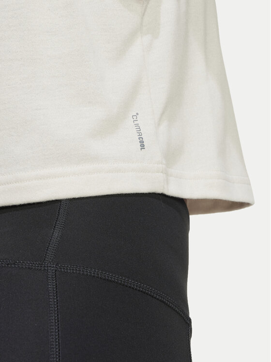 adidas adidas Funkčné tričko Train Essentials Boxy Workout JC9557 Béžová Regular Fit