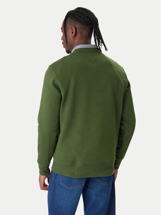 Tommy Hilfiger Tommy Hilfiger Μπλούζα Logo MW0MW11596 Πράσινο Regular Fit