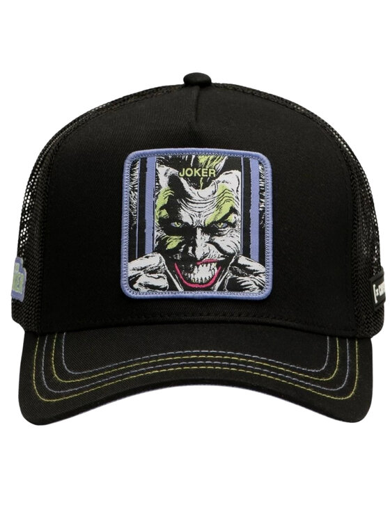 Capslab Capslab Czapka z daszkiem Capslab DC Comics Joker Cap Czarny