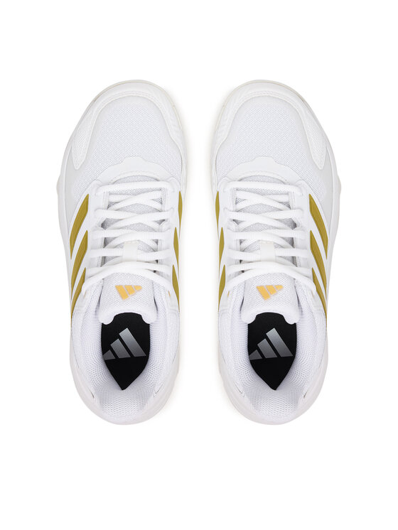 adidas adidas Boty na tenis Courtjam Control 3 KI0796 Bílá