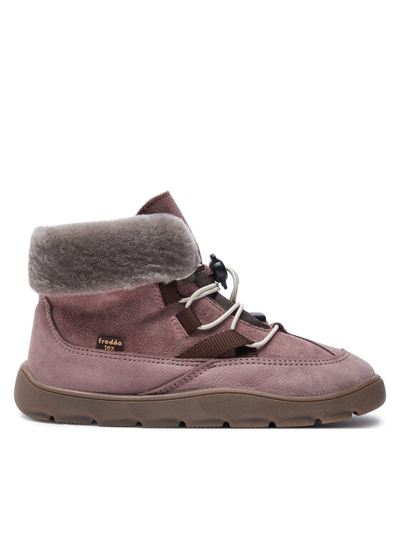 Froddo Froddo Gležnjače Zeru Tex Cosy Barefoot G3110258-4 S Ružičasta