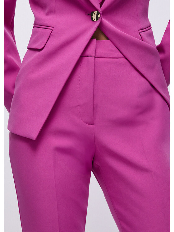 Liu Jo Liu Jo Pantaloni di tessuto CA6374T2200P963B Rosa Regular Fit