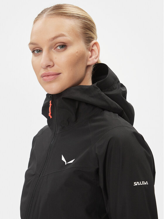 Salewa Salewa Kurtka outdoor Puez GTX 2L 28506 Czarny Regular Fit