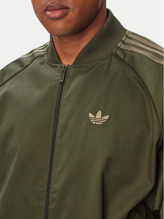 adidas adidas Світшот Sst Adicolor Classics KR1370 Темно-зелений Regular Fit