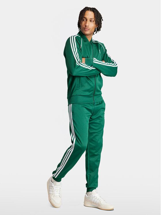 adidas adidas Sweatshirt adicolor Classics SST IR9863 Grün Slim Fit