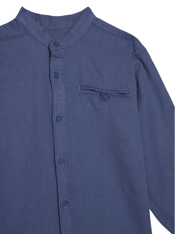 United Colors Of Benetton United Colors Of Benetton Hemd 5IPVCQ03T Blau Regular Fit