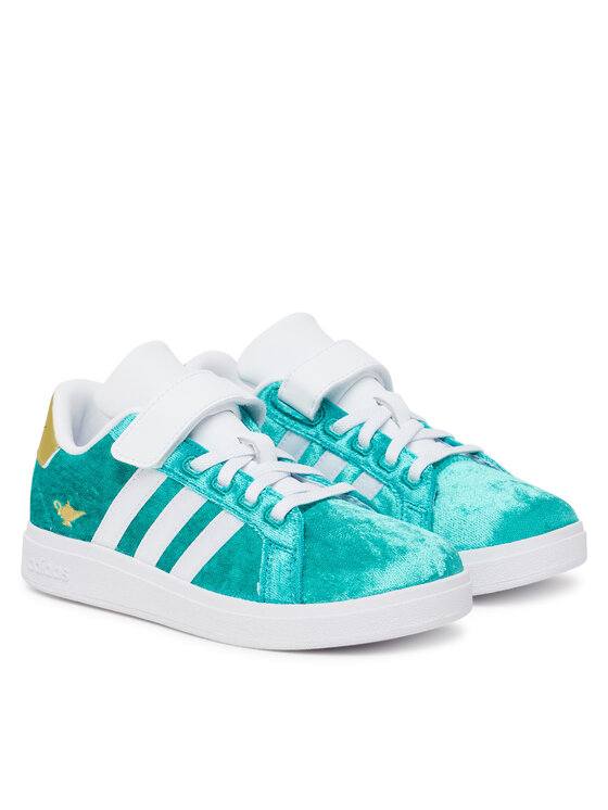 adidas adidas Superge Disney Jasmine Grand Court 2.0 JR4919 Turkizna
