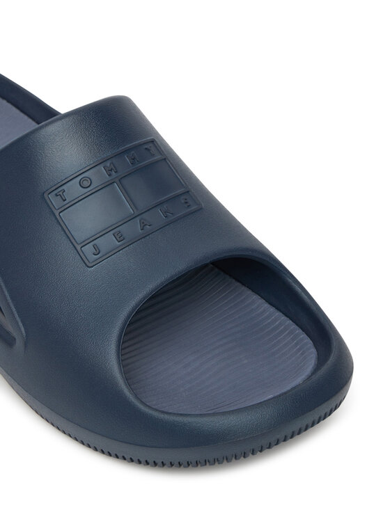 Tommy Jeans Tommy Jeans Klapki Sporty Pool Slide EM0EM01582 Granatowy