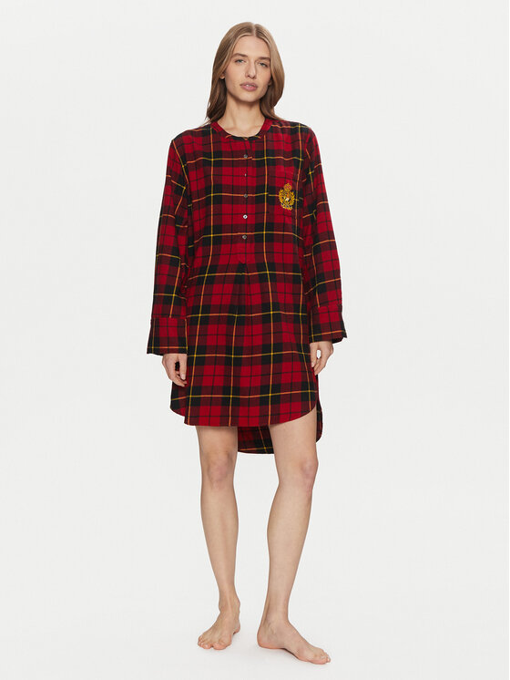 Polo Ralph Lauren Camicia da notte 4P9029 Rosso, taglia : L