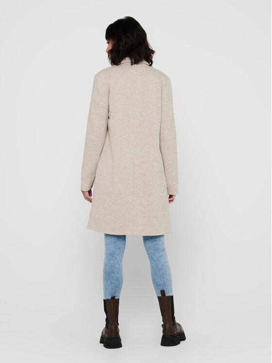 ONLY ONLY Átmeneti kabát Carrie 15173066 Bézs Regular Fit