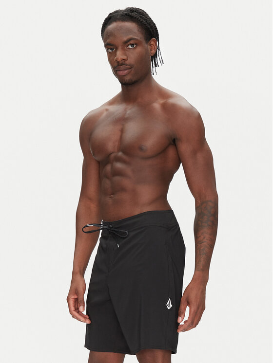 Volcom Volcom Úszónadrág Lido Solid A0812416 Fekete Regular Fit