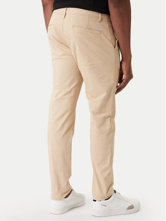 Guess Jeans Guess Jeans Chino-püksid M4YB33 WGB5A Beež Regular Fit
